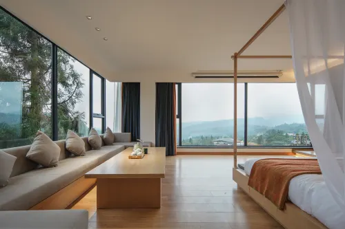 Bifeng Gorge Yunhai Mountain Residence Homestay Hôtels à : Ya'an