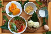 Changbiyuan Cliff Hotel - petit déjeuner
