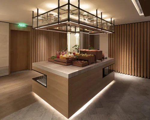 Huangshan Yungu Mountain Spa Resort Питание Photos