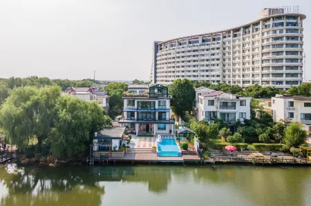 Snail Valley·Yangcheng Lake Swimming Pool Party Holiday Villa Отели рядом с достопримечательностью «Bachenghu Park»