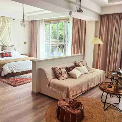 Tianshe Courtyard View Leisure Resort Villa Mountain Su (Anji Yunshang Grassland Resort) Hotels near Sky Land