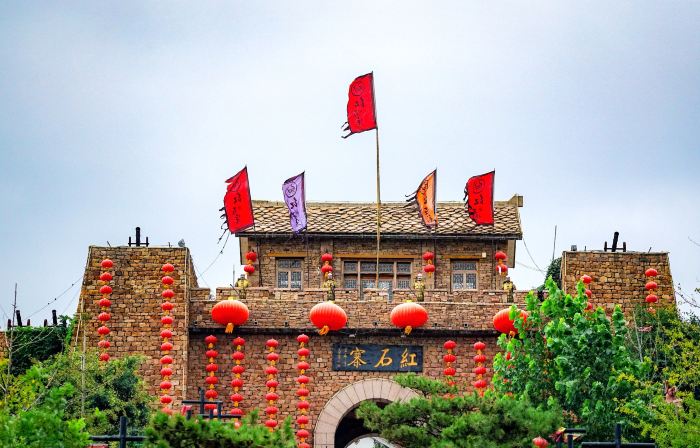 Hongshizhai Log Cabin Villa