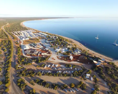 RAC Monkey Mia Dolphin Resort Hotéis em Denham