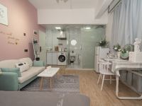 广州Baker公寓 - 粉色一室大床房