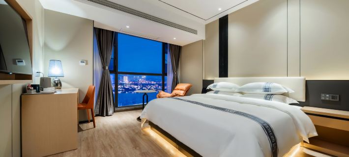 The Bund Heyun Theme Hotel (Dingsheng International Wanda Plaza) Hotels in Suining