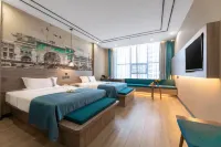 Hanshe Meisu Hotel (Xi'an Daming Palace Longshouyuan Subway Station) Hotels near Weiyang District Library, Xi'an City