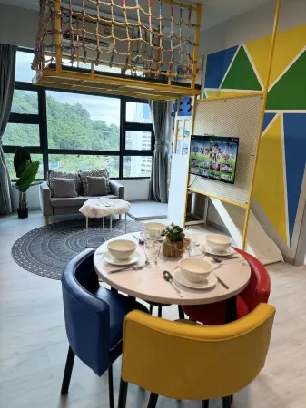 JQ#03 City View Slide LoftBed 2R1B 5Pax Near Suria Mall, Gaya St, Sicc