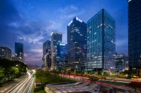 IntercityHotel อ่าวเซินเจิ้น โรงแรมใกล้ศูนย์กีฬาเซินเจิ้นอ่าวสนามเทนนิสกลางแจ้ง