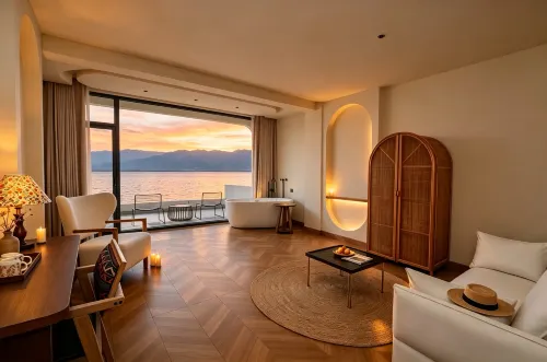 Tiffany Seaview | Majest Cove Sunset Boutique Stay (Shuanglang Erhai Lake) - Romantik