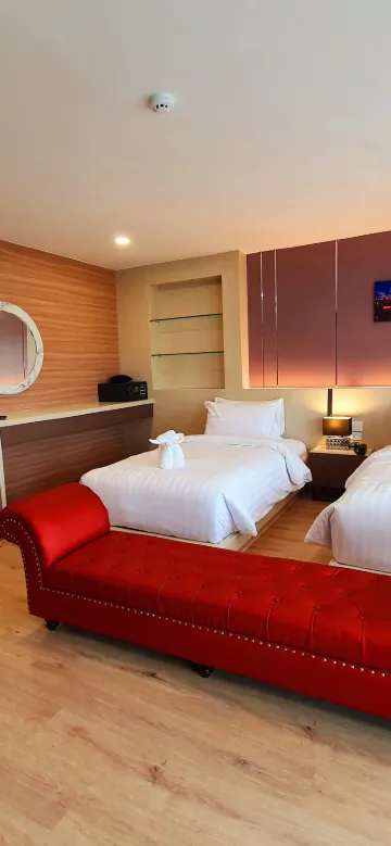 ห้องเฮเวนสวีททวินริมแม่น้ำ