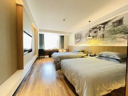 Shangrun Hotel (Yancheng Yingbin Bridge) Отели рядом с достопримечательностью «Yanzhen Water Street»