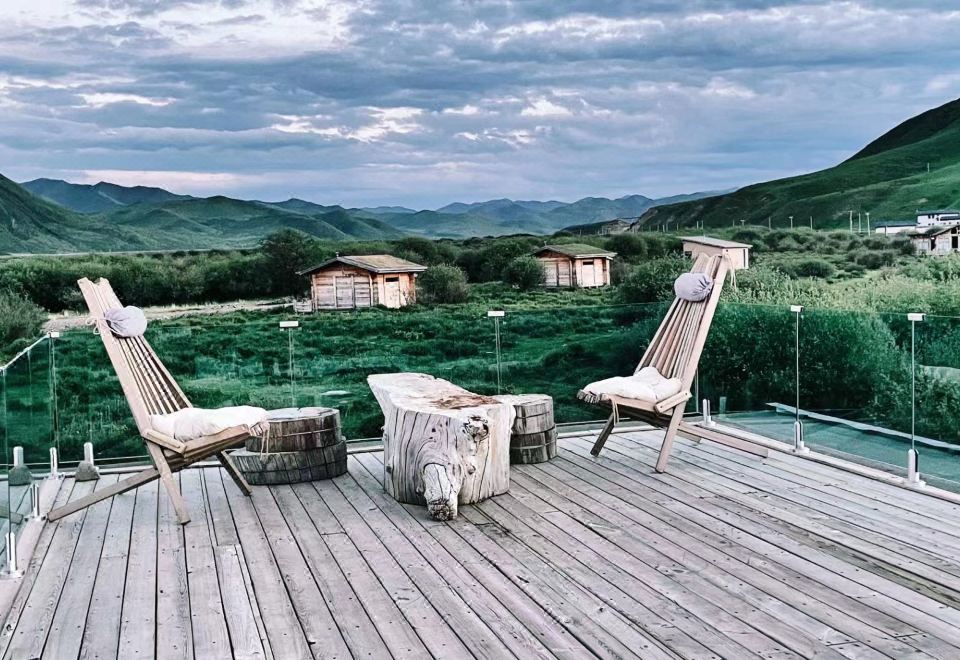 夏河桑青营地外景图