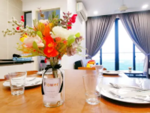 Legoland-7min walk at Happy Journey Stay @ Dpristine Lakeview(8pax) Max