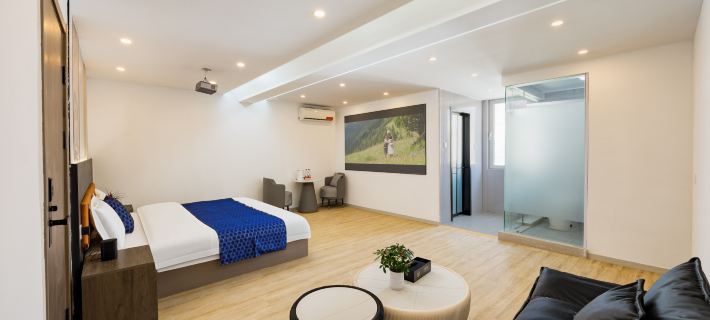 Weihai Yueyu Sea Holiday Hotel (Yuanyao Pier Putao Beach Seawater Bathing Place) Các khách sạn ở Uy Hải