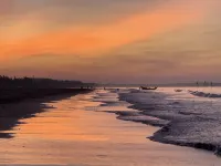 Tingchao Pavilion Homestay (China First Beach) - マウンテンビュー