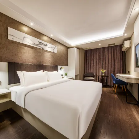 Yilong Anyun Hotel (Suzhou ShiQuan Road Nanmen Subway Station) Отели рядом с достопримечательностью «Панменские ворота»