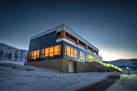 Bayan Mongolian Resort - Genghis Khan Statue