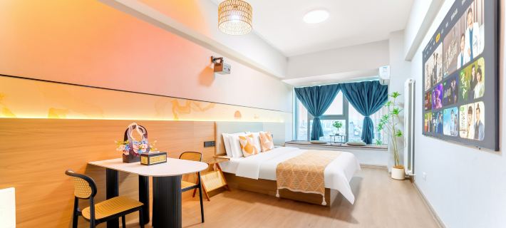 YuXi CityWalk Hotel(Taishan Railway Station Store) Các khách sạn ở Thái An