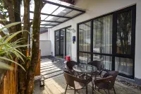 Gupo Mountain Third Sister Story Forest Hot Spring Travel Healing Resort Hotel - balcony