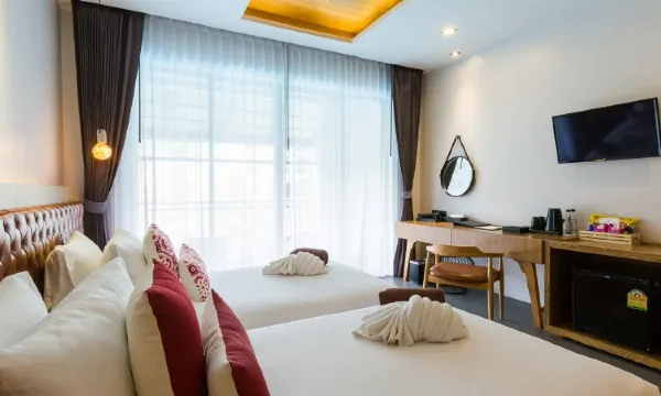 ห้องซูพีเรียร์ Aurico ข้างบนของสระว่ายน้ำ