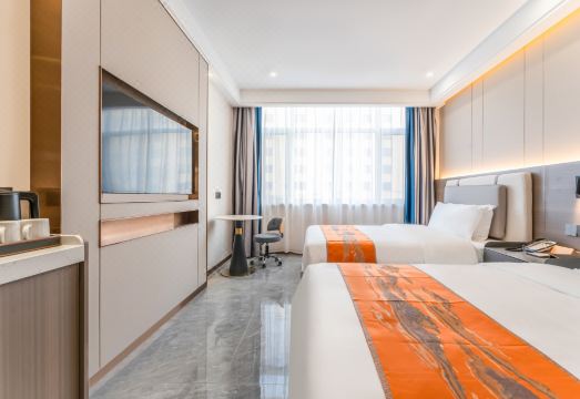 칭다오 자오동 국제공항 근처 호텔 외관