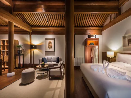 Beijing Qianmen Courtyard Manxin Mansion Отели рядом с достопримечательностью «The Buddhist Academy of China»