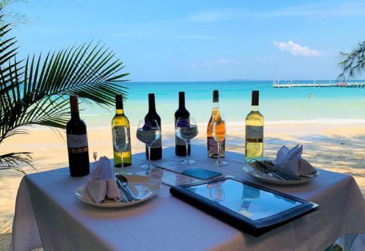 리조트 해변 전망