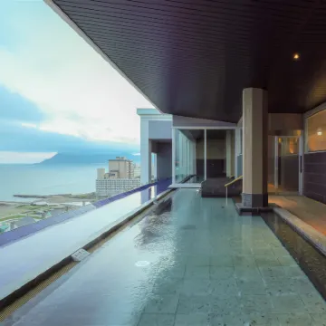 函館湯之川温泉海與燈休伊特度假村 鄰近函館機場的酒店
