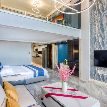 Amy Yixian Seaview Apartment (Yingkou Shanhai Square Baijing Residence Shop)