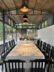 Qiaozhen Hot Springs Chinese Inn - غرفة مطلة على الجبل