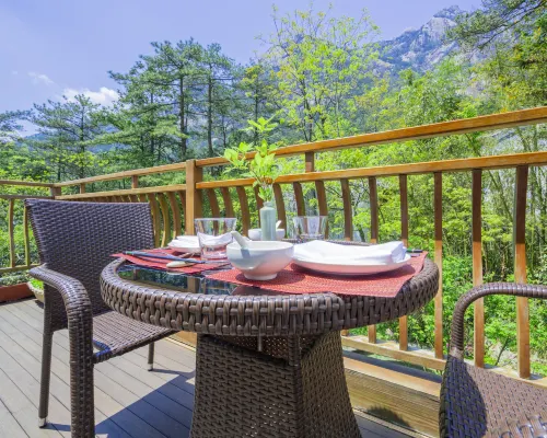 Huangshan Yungu Mountain Spa Resort Питание Photos