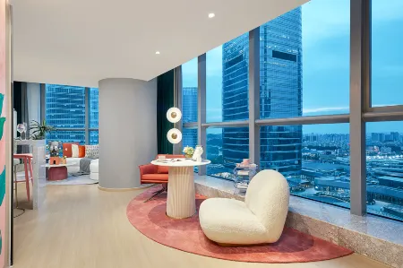 Boke XinZhu Boutique Apartment Отели рядом с достопримечательностью «Guangzhou Vocational College of Technology & Business»