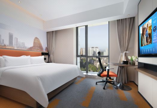 왕징 거리 풍경