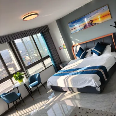 Chongqing Baiyi Baishun Light Luxury Homestay (Huayan Center Light Rail Station) Hotel berhampiran Kuil Shilin