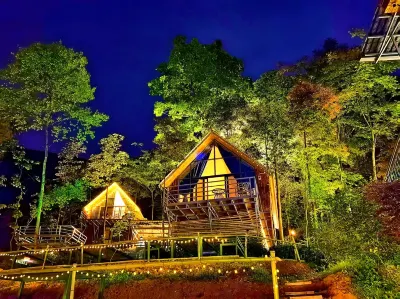 Yunfengjian · Fuyun Sunshine Private Hot Spring Boutique Stay (Zhaogong Mountain) Hotels in Zhaogong Mountain Scenic Area