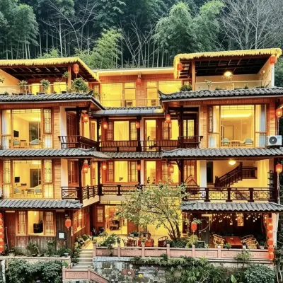 kong shan niao yumin su Hotels near Shangli Ancient Town