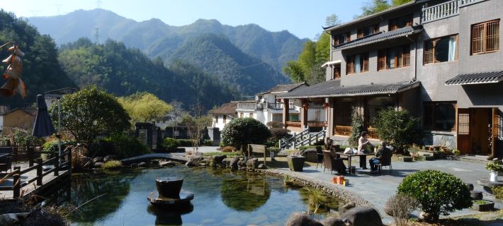 景寧聽泉山荘 景寧のホテル