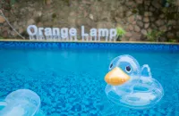 Orange lamp