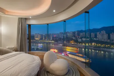 Nancy's Lanxi Riverview Beauty Hotel (Chongqing Jiefangbei Hongyadong Branch) Hotels in 