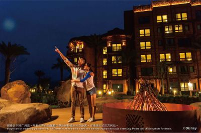 共有エリア ディズニー エクスプローラーズ ロッジの写真