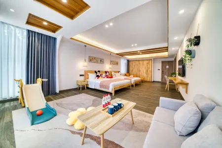 Anji Muse Language Parent Child River Tracing Pool Vacation Stay Отели рядом с достопримечательностью «Longwang Mountain Top»