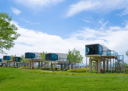 Yuwangtai space capsule Hotels in Ruicheng