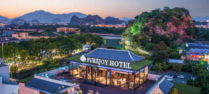 Li River Purejoy Hotel Guilin (Elephant hill Park and TwoRiver & FourLake landscape) Hotel a Guilin