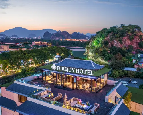 Li River Purejoy Hotel Guilin (Elephant hill Park and TwoRiver & FourLake landscape) 구이린 호텔