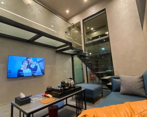 Zhuhai Low-key LOFT Suite Apartment (Huafa Shangdu Haiyin Youyicheng Branch) فنادق مميّزة Photos