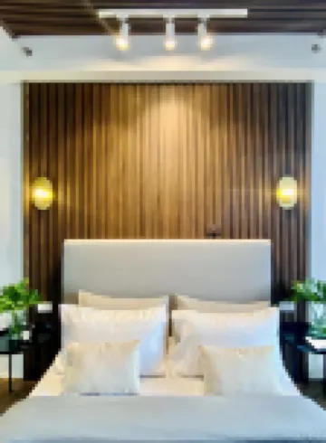 馬卡蒂市中心的Muji風格家庭旅館