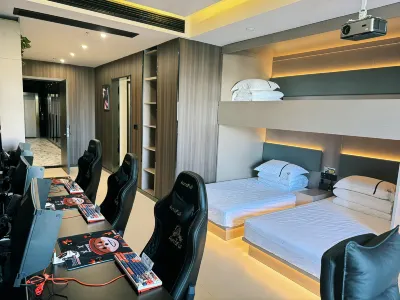 Panda E-Sports Hotel (First Street Xueshi Building) Hôtels à : Sixian