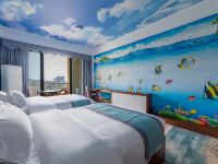 悦湖度假酒店(英德奥园巧克力店) - 海洋主题双床房