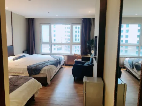 Gegemei Living Apartment (Polytechnic Heida Branch) Отели рядом с достопримечательностью «Harbin·China Normal University Night Market»