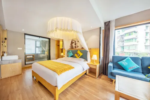 Baxianlou Fashion Hotel - جاكوزي